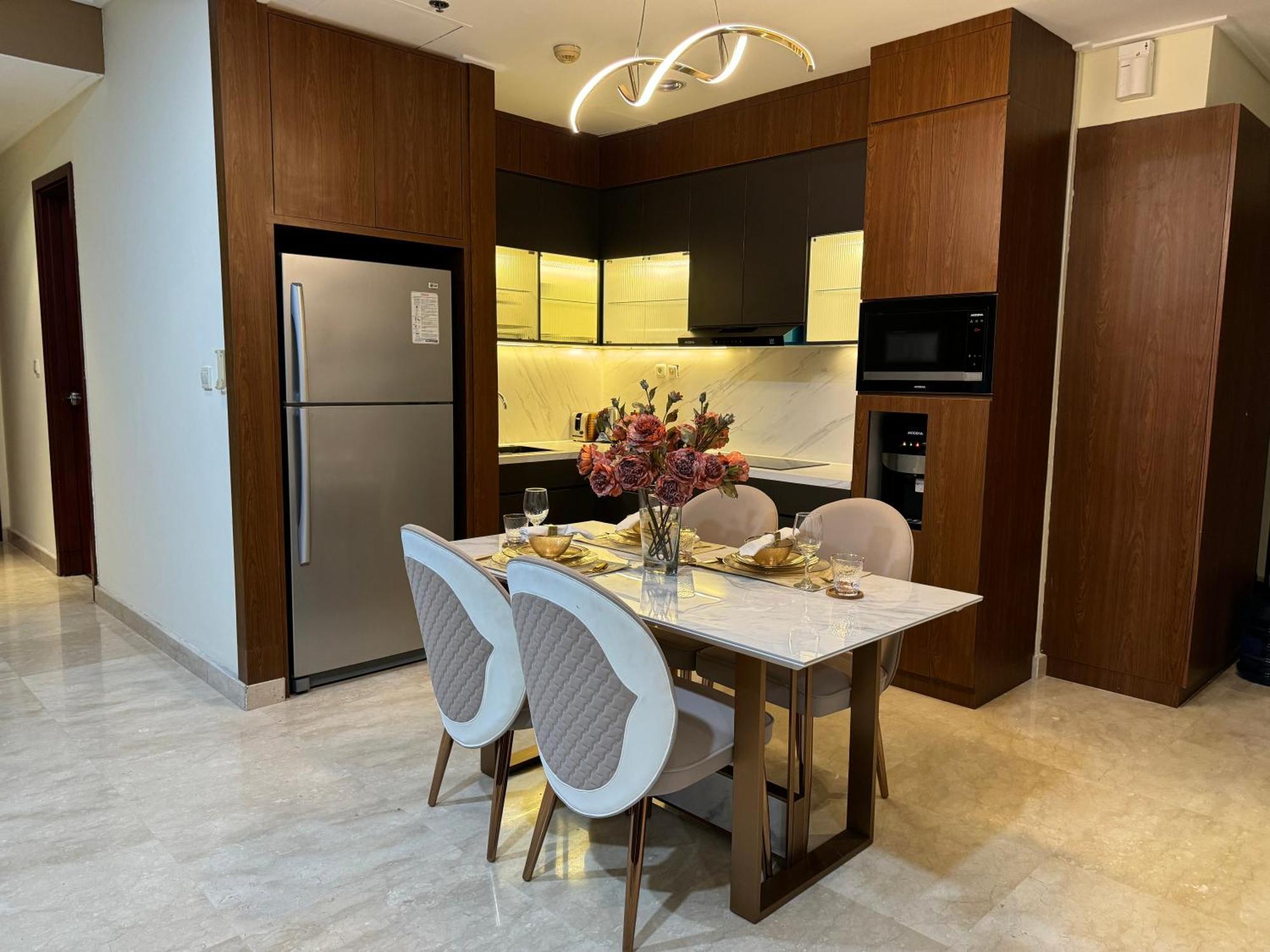 Two Bedrooms, Two Bathrooms, Fully Furnished, Executive Pangsapuri
