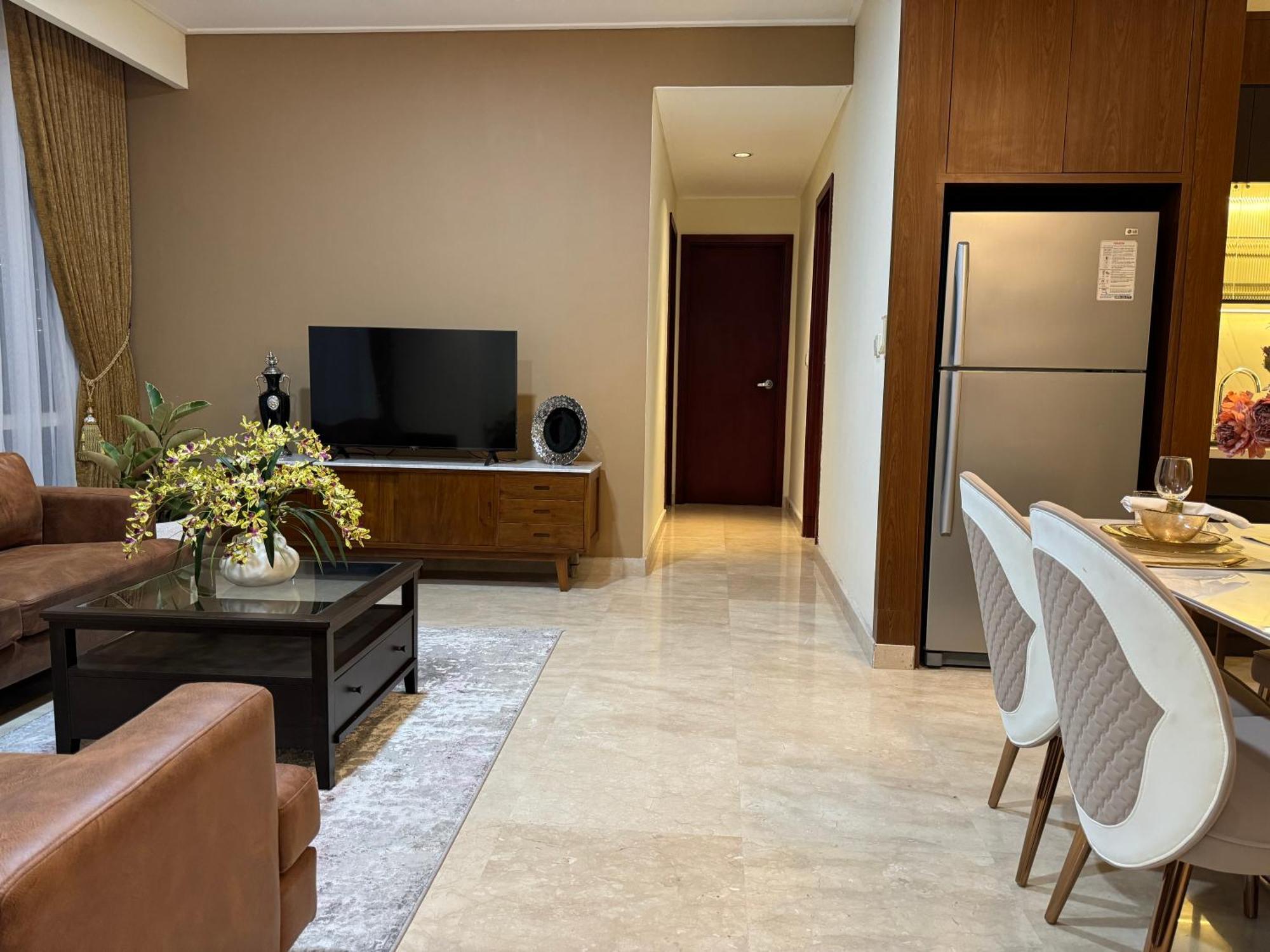 Two Bedrooms, Two Bathrooms, Fully Furnished, Executive Pangsapuri *